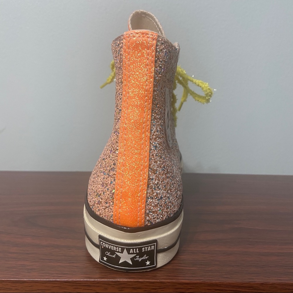 #34 Converse J W Anderson Chuck Taylor glitter High Top Sneaker Mens 11 - Picture 7 of 16